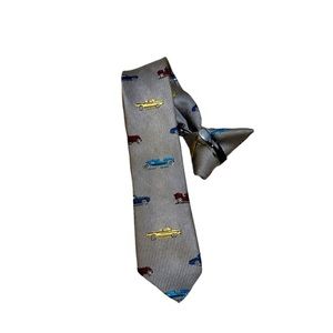 George Sports Cars Clip-On Necktie